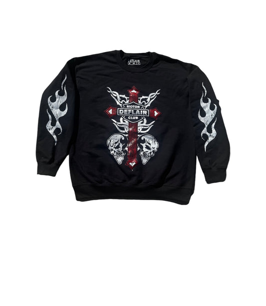 Motor Club Crewneck Sweater