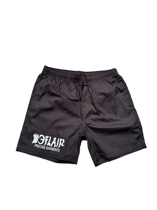 Nylon Multi letter reflective shorts